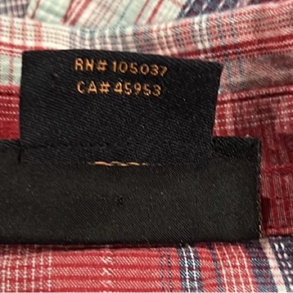 Ariat women’s plaid pearl snap button down western shirt size Medium - Picture 10 of 12